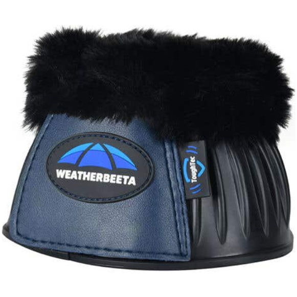 2025 WeatherBeeta Tough - Tec Prime Fleece Trim Gummi Bell Stiefel 1027523 - Navy